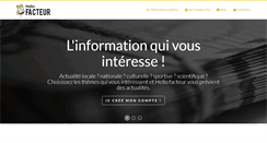 Desktop Screenshot of hellofacteur.com