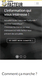 Mobile Screenshot of hellofacteur.com